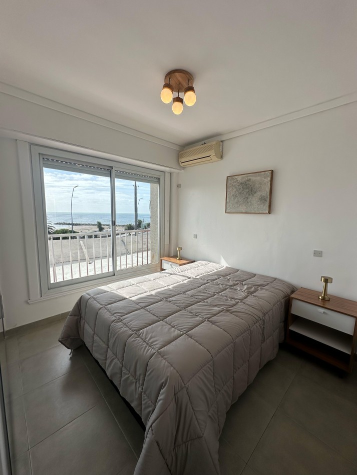 DEPARTAMENTO 3 AMB AL FRENTE CON VISTA AL MAR, BALCON TERRAZA Y COCHERA FIJA - ZONA: TORREON