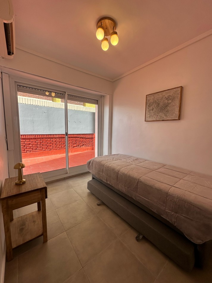 DEPARTAMENTO 3 AMB AL FRENTE CON VISTA AL MAR, BALCON TERRAZA Y COCHERA FIJA - ZONA: TORREON