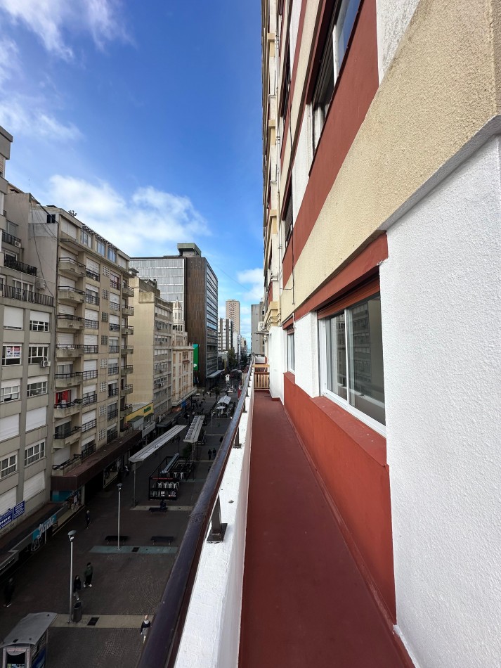 DEPARTAMENTO 4 AMB. AL FRENTE, CON BALCON TERRAZA Y COCHERA FIJA - ZONA: PLAZA SAN MARTIN