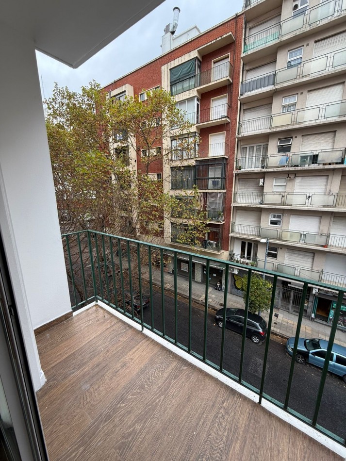 DEPARTAMENTO 2 AMB AL FRENTE, TODO EXTERNO, CON BALCON - ZONA: CENTRO